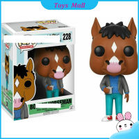 Funko Pop Horseman Bojack ตัวเลขตุ๊กตาอะนิเมะ Minifigures เครื่องประดับของเล่นสำหรับเด็กของขวัญพัดลม