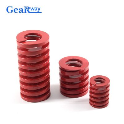 【Worth-Buy】 Gearway สปริงบีบอัดสีแดง,สปริงกดปานกลางโหลดสปริงกดตาย Tm25x20/25x2 5/25x3 0/25x5 0/25x55mm