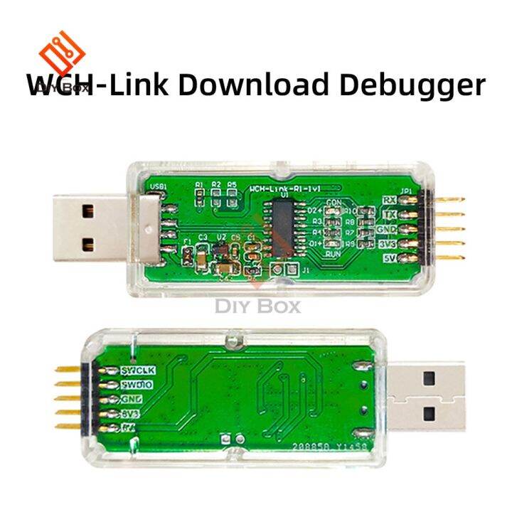 WCH-Link ดาวน์โหลด Debugger Risc-V Framework Mcu การดีบักออนไลน์ Swd ...