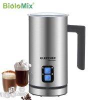 เครื่องตีฟอง J57 Biolomix แบบ4 In 1นมร้อนเครื่องตีนมกาแฟช็อคโกแลตลาเต้คาปูชิโน่เย็น/ร้อน