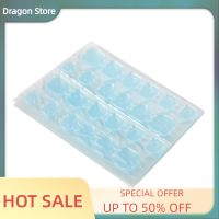 Dragon 1 10ชิ้นกาวต่อกระดาษกาวสติกเกอร์ทำเองเล็บปลอมใสสองด้านด้าน