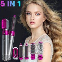 ไดร์เป่าผม ปี รูปแบบใหม่ 5 ใน 1 เครื่องเป่าผมไฟฟ้าแบบขั้นตอนเดียวและ Volumizer Hot Air Brush หวีจัดแต่งทรงผม