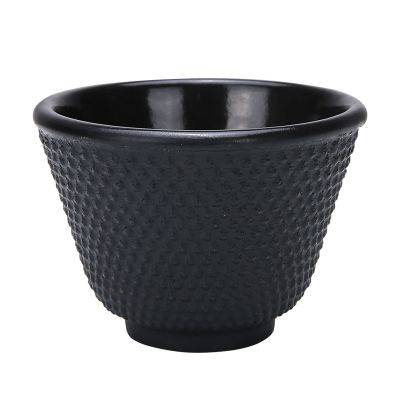 Cast Iron Tea Cups Drinkware Chinese Handmade Kung Fu Coffee Tools Health Care Polka Dot Iron Cup Iron Pot Retro Cup Teacup