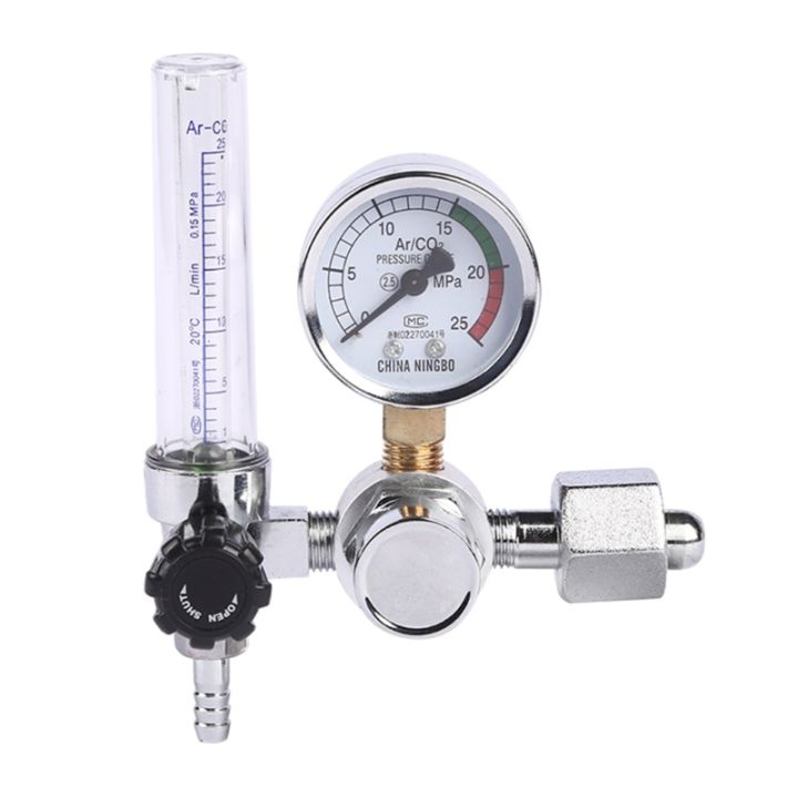 อุตสาหกรรมเกรดอาร์กอน-co2ไหล-meter-regulator-tig-ไหลเมตรวัดความดันช่วง0-25mpa-อาร์กอน-arc-เชื่อมก๊าซเมตร