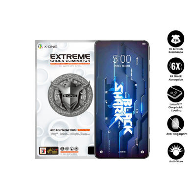 Xiaomi Black Shark 5 /Black Shark 5 Pro X-One Extreme 7H (4th Gen.) Matte Series ป้องกันลายนิ้วมือป้องกันหน้าจอ