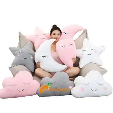 50CM Super Soft Cloud Plush Pillow Stuffed Cloud Shaped Cushion White Cloud  Room Chair Room Decor Pillow Seat Cushion Gift - Realistic Reborn Dolls for  Sale