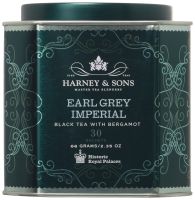 Harney &amp; Sons Earl Grey Imperial Tea Tin - Fine Black Tea with Natural Bergamot  30 ซอง