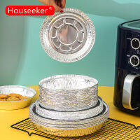 Houseeker ถาดฟอยล์10ชิ้น,กระดาษปูพื้นแบบใช้แล้วทิ้งหม้อทอดไร้น้ำมันอุปกรณ์สำหรับอบในครัว