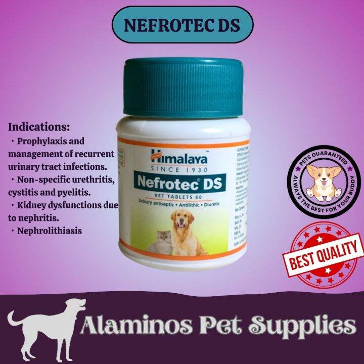 [APS] 1PC HIMALAYA NEFROTEC DS/60TAB/Antiseptic/Antilithic/Diuretic for