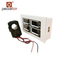 【Worth-Buy】 Peacefair Pzem-004แผงดิจิตอล Led Ac หลายโวลต์มิเตอร์แอมมิเตอร์220V แรงดัน100a กระแสไฟฟ้าวัตต์เครื่องวัดพลังงานแยก Ct