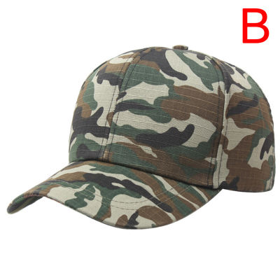 shiqinbaihuo ชายหญิงเบสบอลหมวกทหารทหาร Camo หมวก trucker พราง Snapback