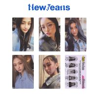 NewJeans การ์ดรูปภาพ MINJI HANNI DANIELLE HYEIN HAERIN การ์ด6ใบต่อชุด