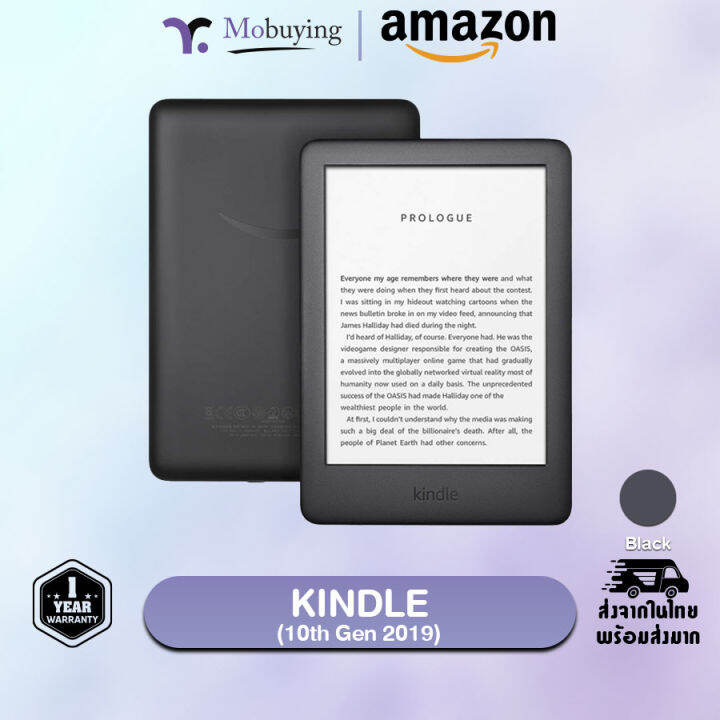 Amazon New Kindle EBooks Reader (10th Gen 2019) 8GB / Wi-Fi หน้าจอขนาด ...