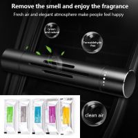 【DT】  hotCar Air Vent Perfume Car Air Freshener Flavoring Smell Aroma Car Perfumes Air Freshener Car Accessories With 5pcs Perfum Stick