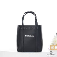 NEW BALENCIAGA EVERYDAY TOTE XXS BLACK CALF SHW