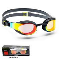 Professional Swimming Goggles Plating Anti-Fog Waterproof UV Protection Silica Gel Diving Glasses For Men Women Pool Eyewear