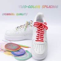 [Fashion goods060]Air Force ShoelaceWomen Small Shite รองเท้า Macaron MandarinFlat AJ1เย็บสี MenSneaker ShoesShoe