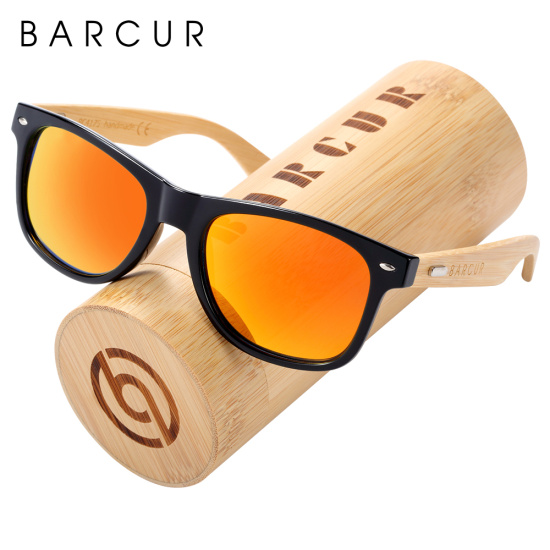 Barcur phân cực tre kính mát người đàn ông mặt trời bằng gỗ kính phụ nữ - ảnh sản phẩm 10