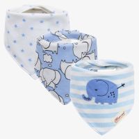 【CW】 Cotton Bibs Bandana Set