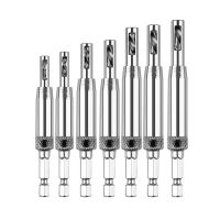 1pcs HSS Self Centering Hinge Drill Bit Door Window Cabinet Woodworking Hole Puncher Wood Reaming Tool Countersink Drill Bits