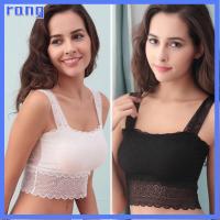 RANG แฟชั่น Boob Tube บัสเทียร์ ผู้หญิง สายยางยืด ลูกไม้ เสื้อกล้าม Bandeau Bra Crop