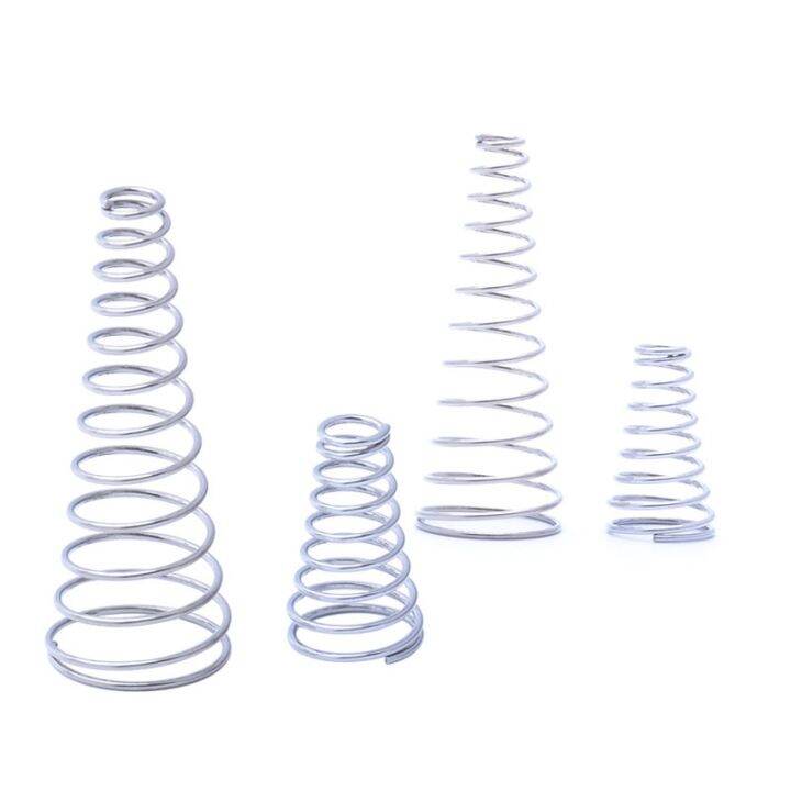 conical-compression-springs-tower-spring-304-stainless-steel-taper-pressure-spring-wire-diameter-0-4mm-0-5mm-0-7mm