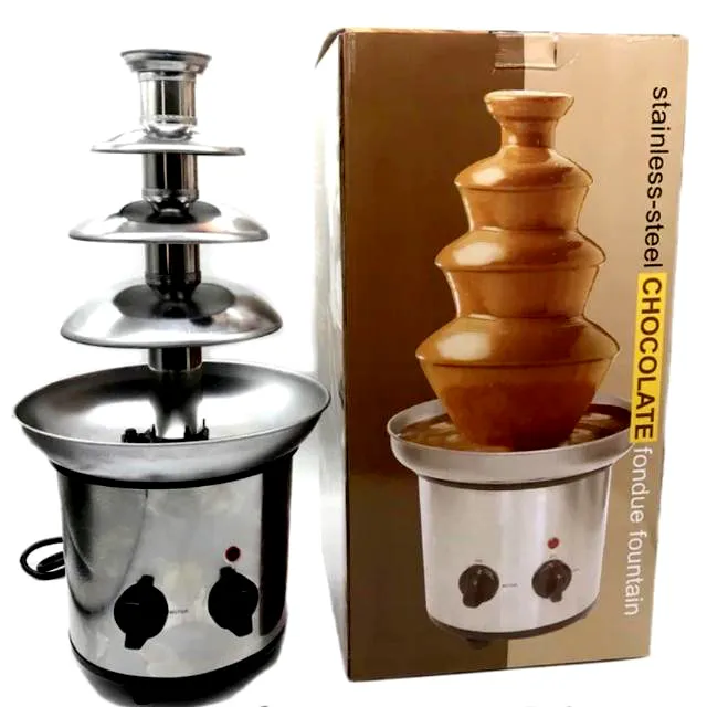 StainlessSteel CHOCOLATE Fondue Fountain Lazada PH