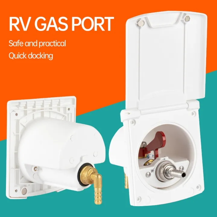 RV Gas Quick Interface External Gas Source Coal Gas And Liquefied Gas