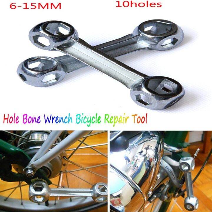 cifbuy-new-6-15mm-10-hole-bone-wrench-bicycle-repair-tool-lantern-hexagon-wrench-cycling-bicycle-screw