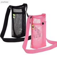 YEUFUNY Walking Gym Sport Bags Hiking Water Bottle Sling Water Bottle Carrier Water Cup Bag Water Bottle Holder Beach Bottle Bag