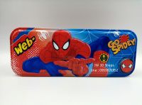 กล่องดินสอเหล็ก 2 ชั้น (ลาย Spider-web Go Spidey) ชุดเครื่องเขียน กล่องดินสอ กล่องใส่ดินสอ อุปกรณ์การเรียน