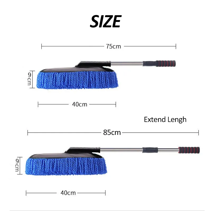 Car Duster, Extendable Long Handle Microfiber Car Duster Exterior