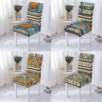 Nautical Print Chair Seat Cover Restaurant Spandex Chair Cover Ho Banquet Party Decoration Wedding Kitchen Anti-Dirty Cover