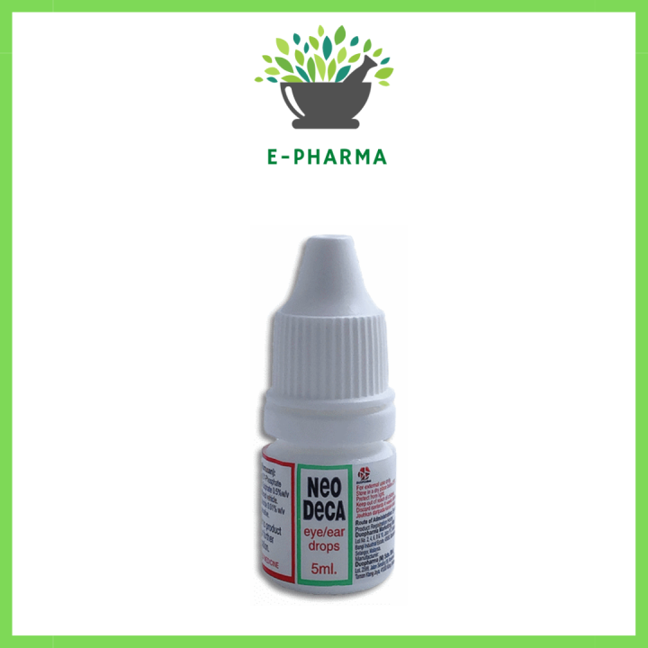 NeoDeca eye/ear drops (Exp06/2025) Lazada