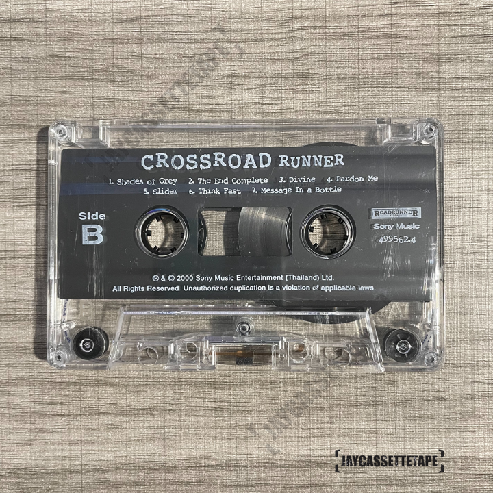 เทปเพลง-เทปคาสเซ็ท-cassette-tape-เทปเพลงสากล-crossroads-runner-album-cassette-korn-misfits-fear-factory