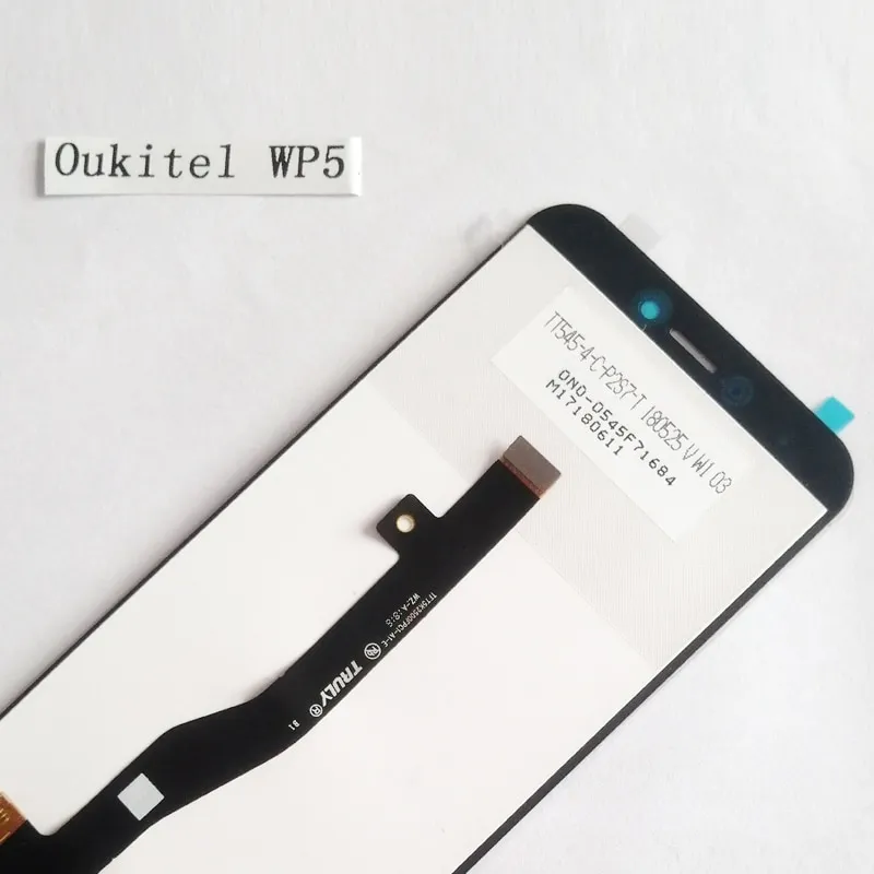 Screen Replacement for Oukitel WP5/WP5 Pro Black Ori