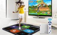 Dance overlord wireless pads single HDTV dual-use computer interface home dancing machine body feeling game dance to lose weight machine [Disney] handle a single 256 - bit 30 mm