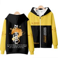 New Anime Genshin Impact Zhongli/Xiao Zipper Hoodie Japanese Mens Fashion Women Loose 3D Printing S