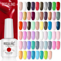 ROSALIND 15ml Soak Off Pure Color Bright For Nail Art Design LEDUV Lamp