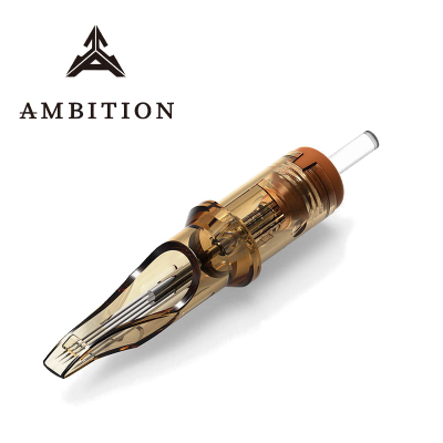 Ambition Tattoo Cartridge Needles  0.35mm  20 pieces Round curved Magnum Medium Taper 5rm 7rm 9rm 11rm 13rm 15rm 17rm 19rm 21rm 23rm