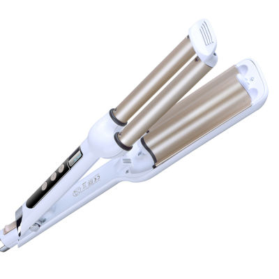 Curly Hair Artifact Three Tube Curling Iron Wave Roll Hair Curler With LCD Display Ceramic Triple Barrel Hair Tools