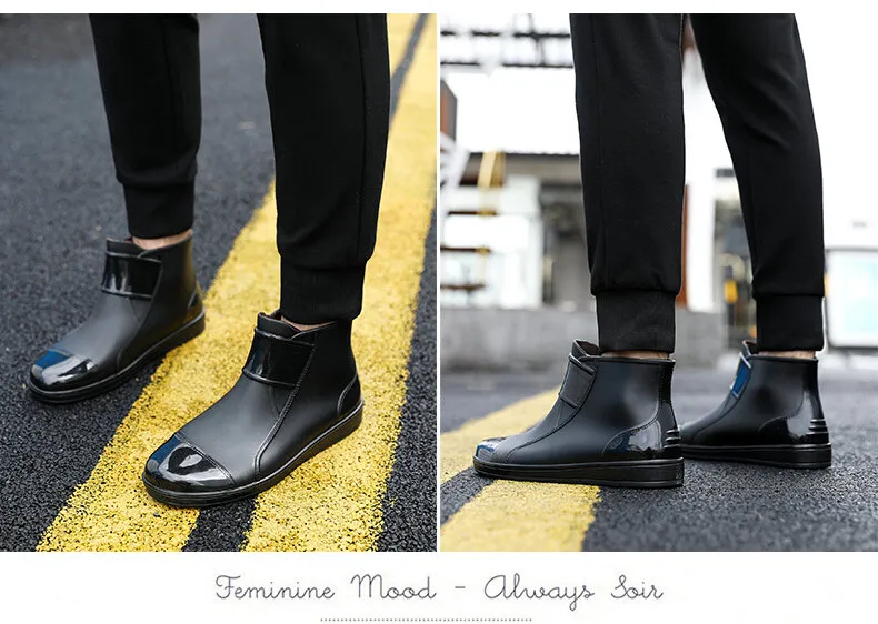 One Piece Velvet Rain Shoes Men S Short Tube Fashion Rain Boots Warm Waterproof Non Slip Water Shoes Wear Resistant Kitchen Car Wash Rubber Shoes Winter Lazada Singapore One Piece Velvet Rain Shoes Men S Short Tube Fashion Rain Boots Warm Waterproof Non Slip Water Shoes Wear Resistant Kitchen Car Wash Rubber Shoes Winter Lazada Singapore