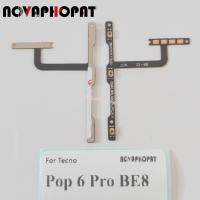 ริบบิ้นสำหรับปุ่มเปิดปิด BE8โนโวแพตสำหรับปุ่มเปิดปิดเครื่องโค้ง Tecno Pop 6 Pro