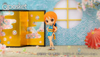 Nami Wano ของแท้ JP แมวทอง - Q Posket Banpresto [โมเดลวันพีช]