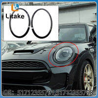 【2023มกราคม New】1คู่ไฟหน้ารถกรอบ Trim แหวน51712355791 51712355798สำหรับ Mini Cooper F55 F56 F57