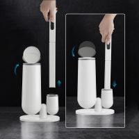 Disposable Toilet Brush Set Household No Dead Corner Cleaning Toilet Artifact Replacement Brush Sponge Head