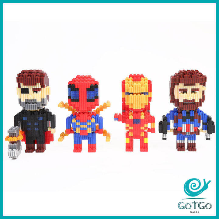 gotgo-เลโก้-ซุปเปอร์ฮีโร่-กลุ่มอาคารสำหรับเด็ก-ตัวต่อการ์ตูนเลโก้-building-blocks-มีสินค้าพร้อมส่ง