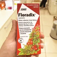 German Floradix iron element tablets imported from Poland fruit and vegetable extraction pregnant women adult deficiency 84 capsules