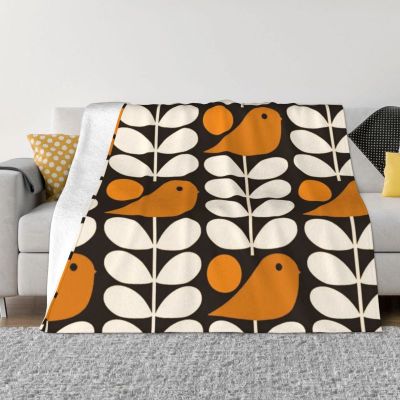 （in stock）Multi functional black, white and orange warm Flannel blankets for sofa, bedroom and bedding（Can send pictures for customization）