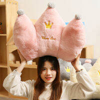 2ขนาด WARM Love Crown ยาว Plush หมอน fuzzy Decor หมอนสีที่แตกต่างกันสำหรับโซฟาเก้าอี้กลับสนับสนุน DROP Shi DROP